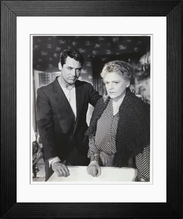 Framed Print : Cary Grant and Ethel Barrymore