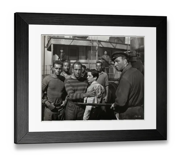 Framed Print : Humphrey Bogart in Passage to Marseille Framed Print : Humphrey Bogart in Passage to Marseille