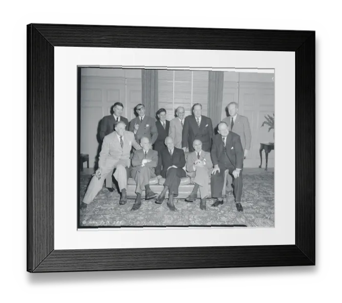 Framed Print : Portrait of Veteran Movie Makers Framed Print : Portrait of Veteran Movie Makers