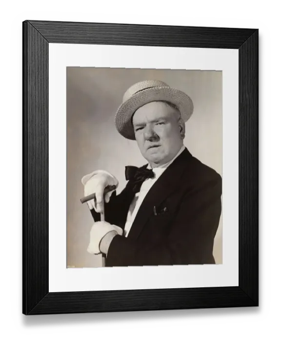 Framed Print : Comedian W.C. Fields Framed Print : Comedian W.C. Fields