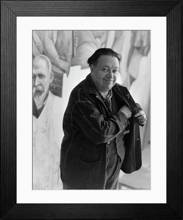 Framed Print : Diego Rivera