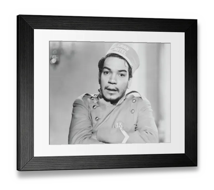 Framed Print : Actor Mario Moreno Gesturing in Grand Hotel Framed Print : Actor Mario Moreno Gesturing in Grand Hotel