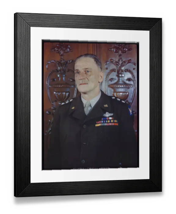 Framed Print : Portrait of Carl Spaatz Framed Print : Portrait of Carl Spaatz