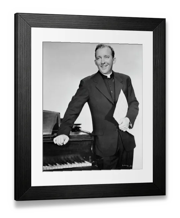 Framed Print : Bing Crosby in Going My Way