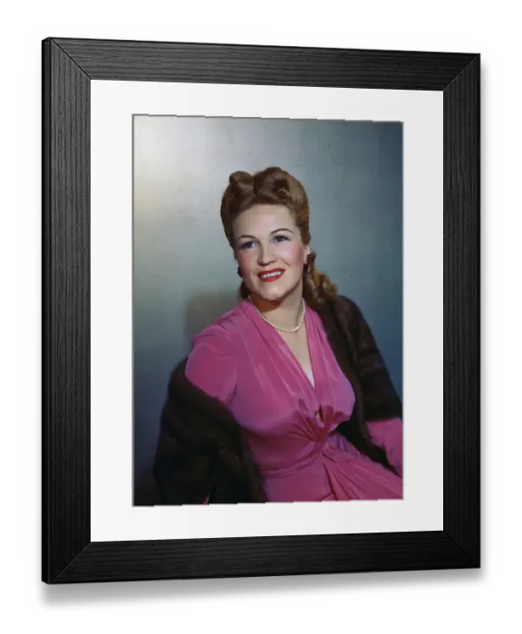 Framed Print : Opera Singer Dorothy Kirsten Framed Print : Opera Singer Dorothy Kirsten