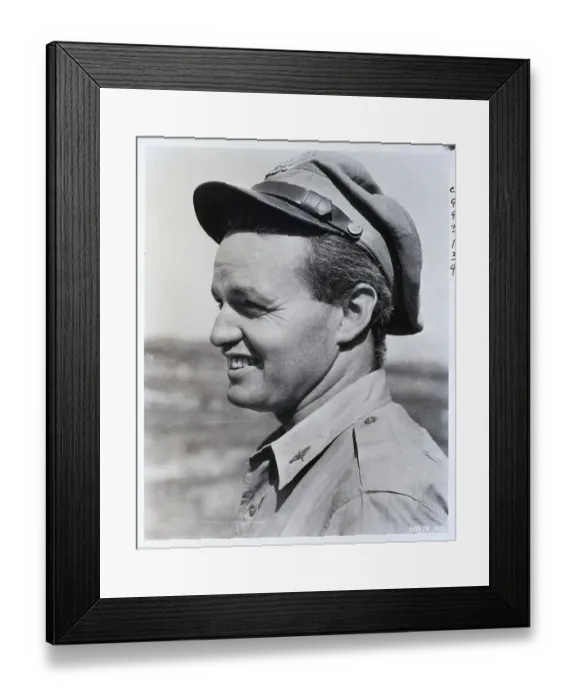 Framed Print : Colonel Philip Cochran Framed Print : Colonel Philip Cochran