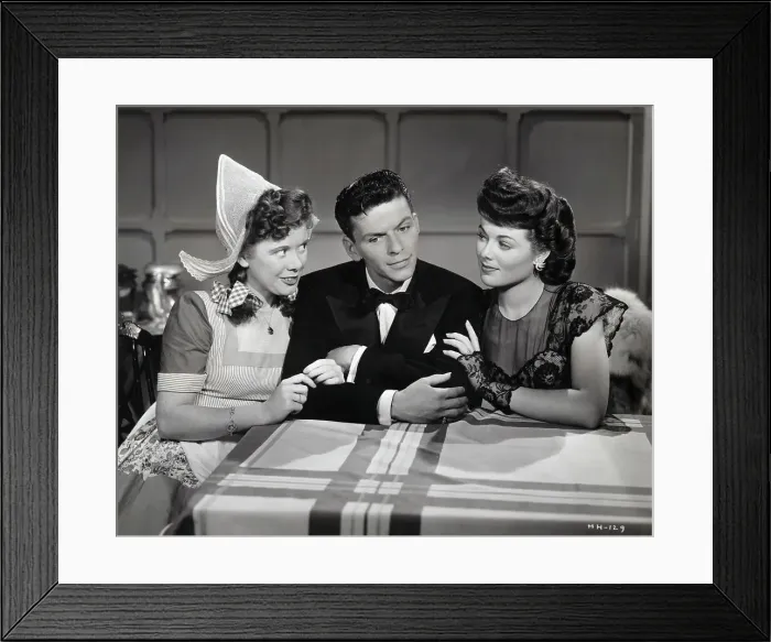Framed Print : Frank Sinatra in Movie Still from Higher and Higher Framed Print : Frank Sinatra in Movie Still from Higher and Higher