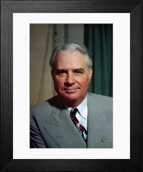 Framed Print : Portrait of Ohio Governor John Bricker Framed Print : Portrait of Ohio Governor John Bricker