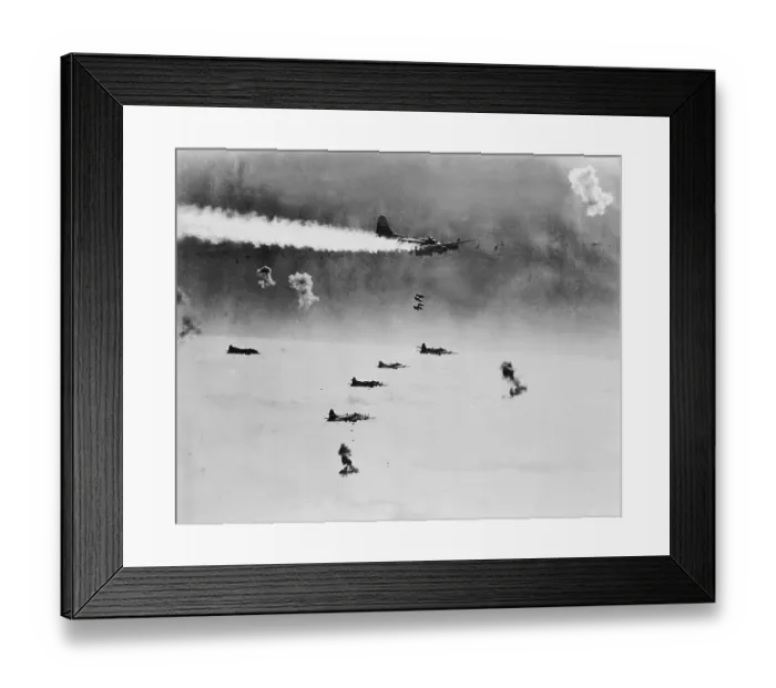 Framed Print : B-17 Planes Flying Framed Print : B-17 Planes Flying