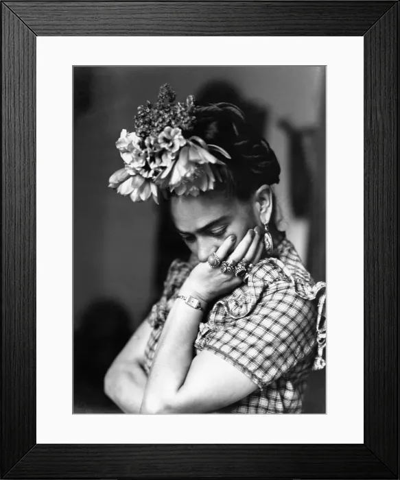 Framed Print : Frida Kahlo Framed Print : Frida Kahlo