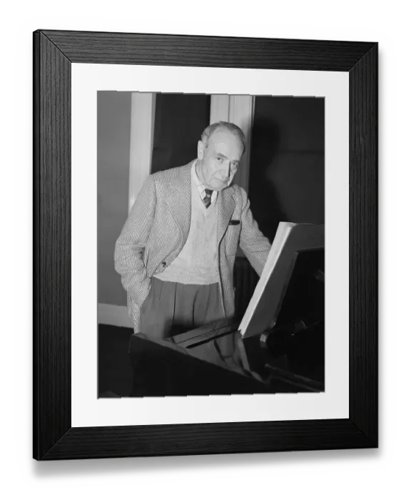 Framed Print : Conductor Serge Koussevitsky Framed Print : Conductor Serge Koussevitsky
