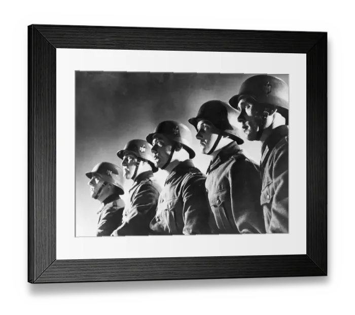 Framed Print : German Soldiers During World War II Framed Print : German Soldiers During World War II
