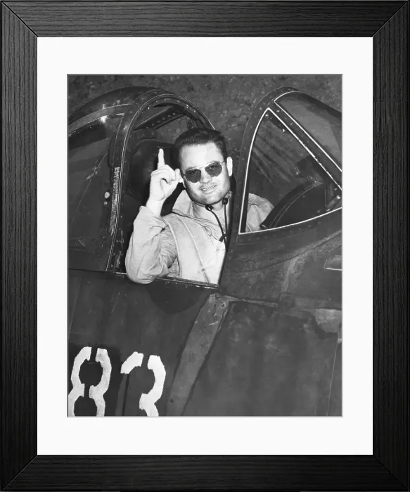 Framed Print : World War II Pilot Framed Print : World War II Pilot
