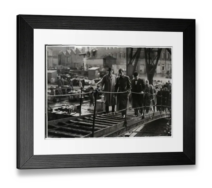 Framed Print : Abdul Illah Boards Warship on Tour Framed Print : Abdul Illah Boards Warship on Tour