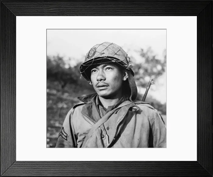 Framed Print : US GI in 1943 Framed Print : US GI in 1943