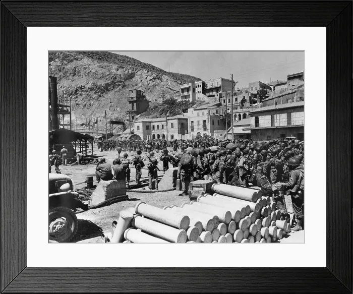 Framed Print : More Yanks Arrive in Italy Framed Print : More Yanks Arrive in Italy
