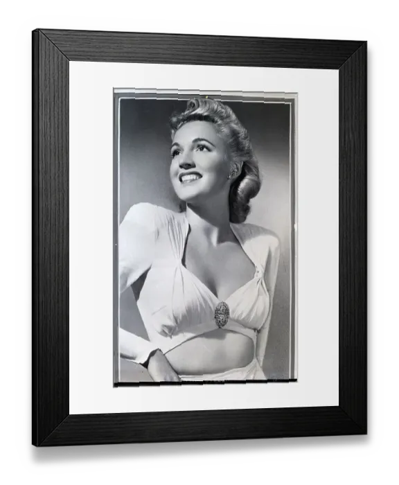 Framed Print : Jean Jaburg In Theatrical Photo Framed Print : Jean Jaburg In Theatrical Photo