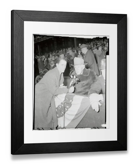 Framed Print : BBC Overseas Broadcast of Yankee Word Series Game to GI's Framed Print : BBC Overseas Broadcast of Yankee Word Series Game to GI's
