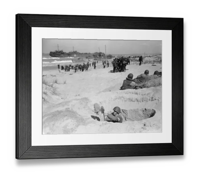Framed Print : Invasion of Sicily Framed Print : Invasion of Sicily