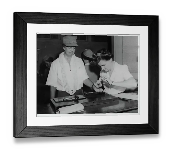 Framed Print : Fingerprinting Eleanor Roosevelt Framed Print : Fingerprinting Eleanor Roosevelt