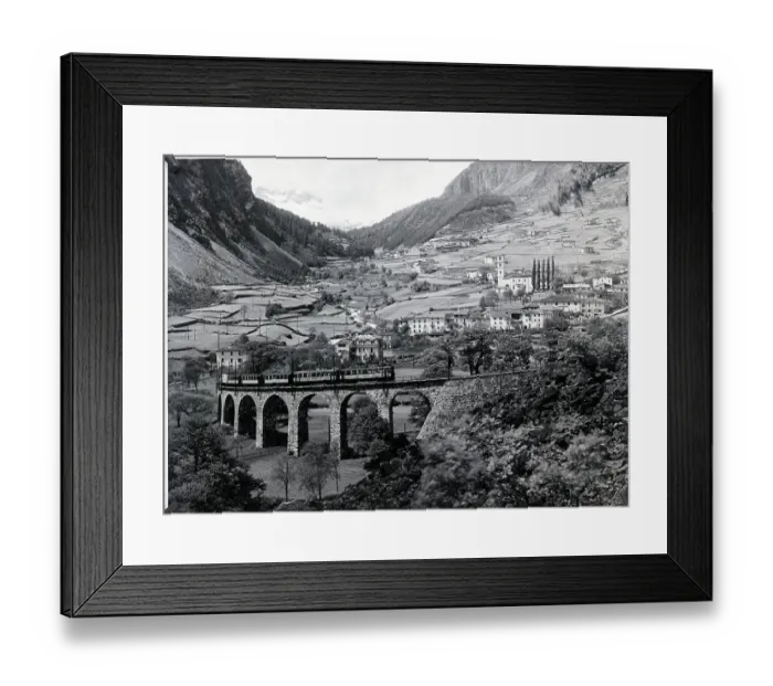 Framed Print : Scenic Behnina Railway;Switzerland / Italy Framed Print : Scenic Behnina Railway;Switzerland / Italy