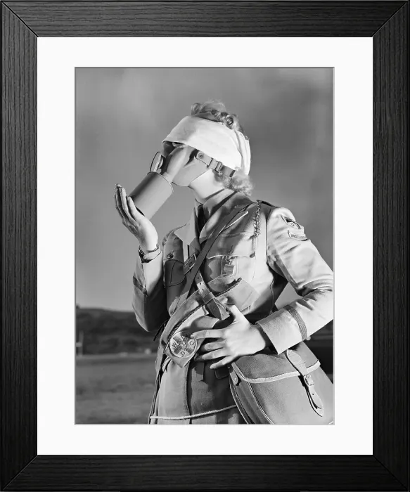 Framed Print : First Aid in the Dark Framed Print : First Aid in the Dark