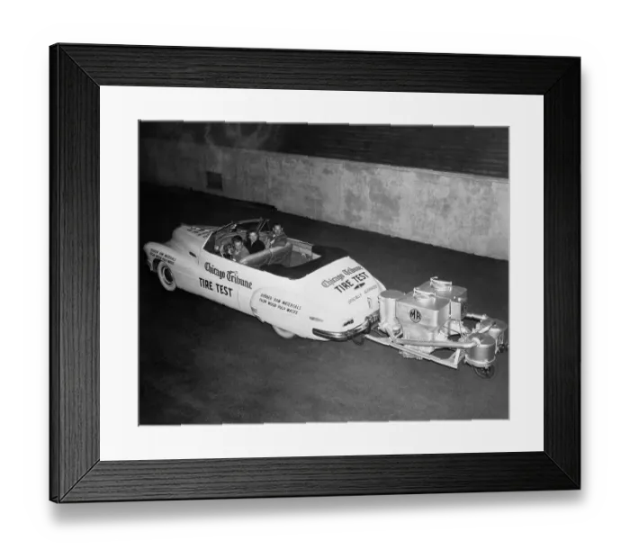 Framed Print : Car Gasifiers