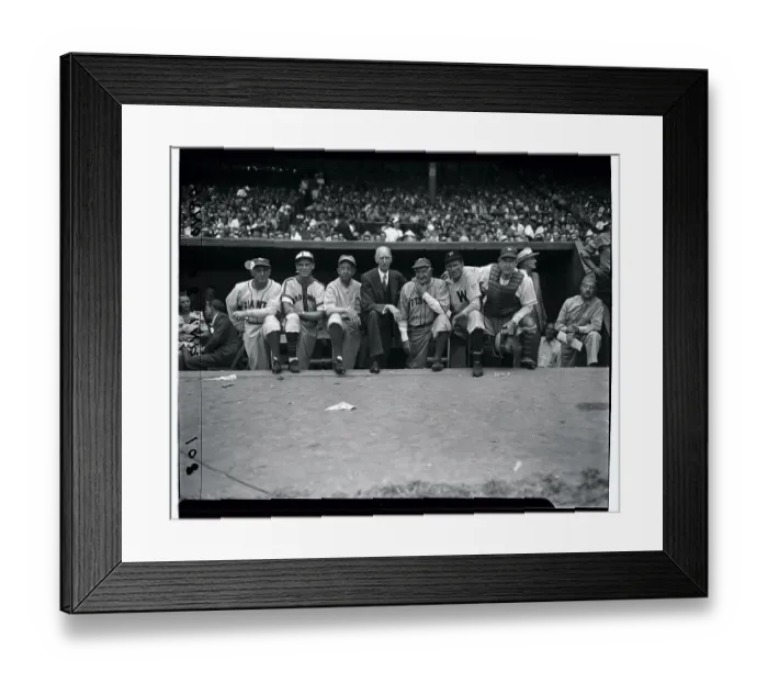 Framed Print : Baseball Old Timers Ready to Play Exhibition Game Framed Print : Baseball Old Timers Ready to Play Exhibition Game
