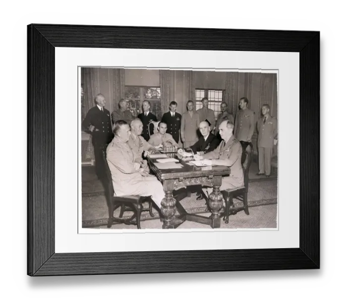 Framed Print : Military Leaders Mapping Out Tactics Framed Print : Military Leaders Mapping Out Tactics