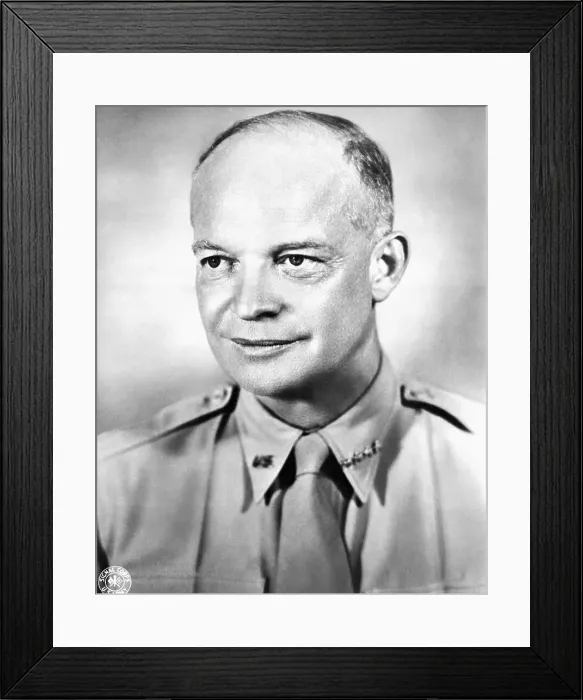 Framed Print : Dwight D. Eisenhower; Commander Of Allie Framed Print : Dwight D. Eisenhower; Commander Of Allie