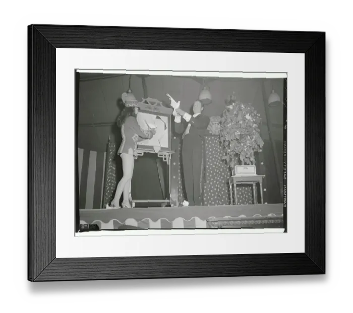 Framed Print : Orson Welles Doing Magic Show Framed Print : Orson Welles Doing Magic Show