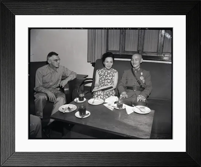 Framed Print : Joseph Stilwell And Chiang Kai Shek Framed Print : Joseph Stilwell And Chiang Kai Shek