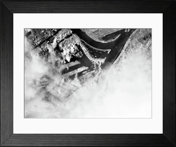 Framed Print : Hamberg Germany After Bombing Framed Print : Hamberg Germany After Bombing
