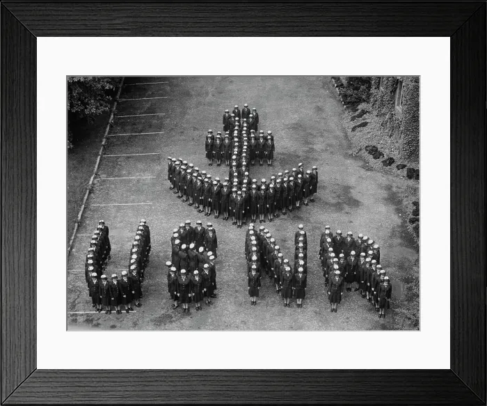 Framed Print : World War Two United States Naval Reserve WAVES 1943 Framed Print : World War Two United States Naval Reserve WAVES 1943