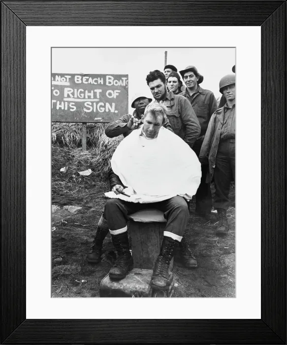 Framed Print : Barber On The Go Framed Print : Barber On The Go