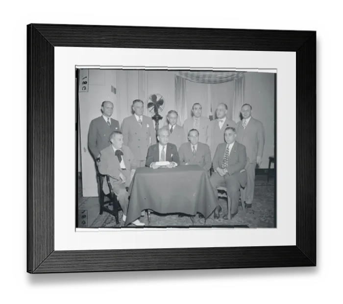 Framed Print : Italian-American Leaders Framed Print : Italian-American Leaders