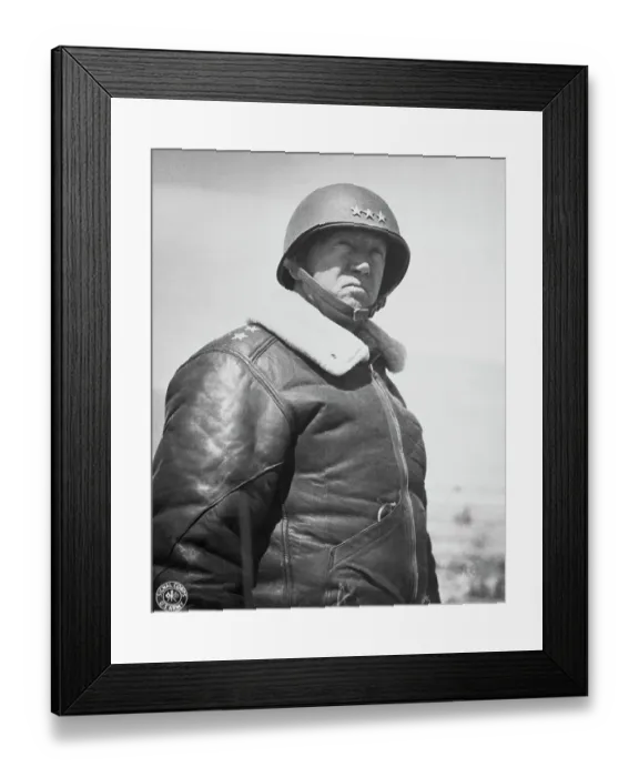 Framed Print : General George S. Patton Framed Print : General George S. Patton