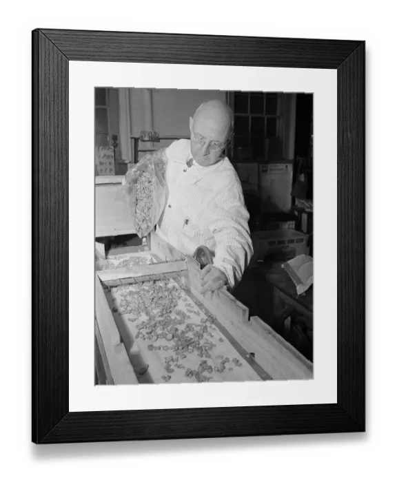 Framed Print : Man Experimenting with Chopped Carrots Framed Print : Man Experimenting with Chopped Carrots