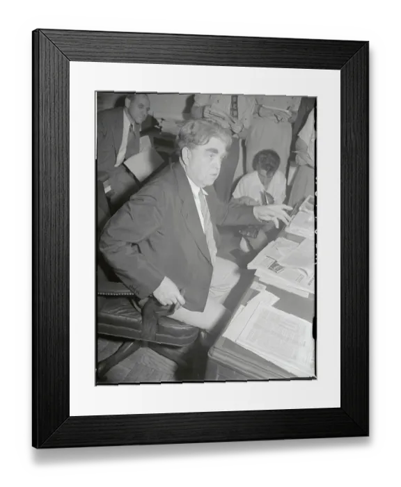 Framed Print : United Mine Workers President John L. Lewis Framed Print : United Mine Workers President John L. Lewis