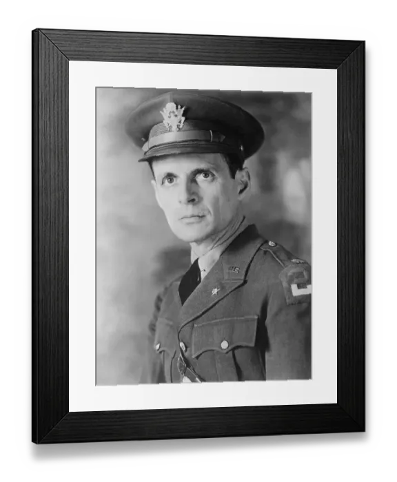 Framed Print : Major General Matthew B. Ridgeway Framed Print : Major General Matthew B. Ridgeway