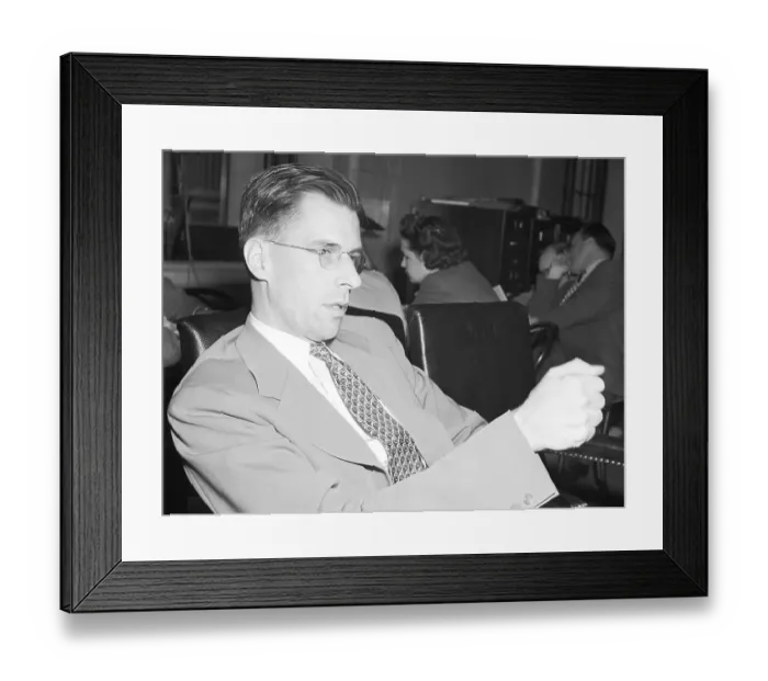 Framed Print : Economist John Kenneth Galbraith Framed Print : Economist John Kenneth Galbraith