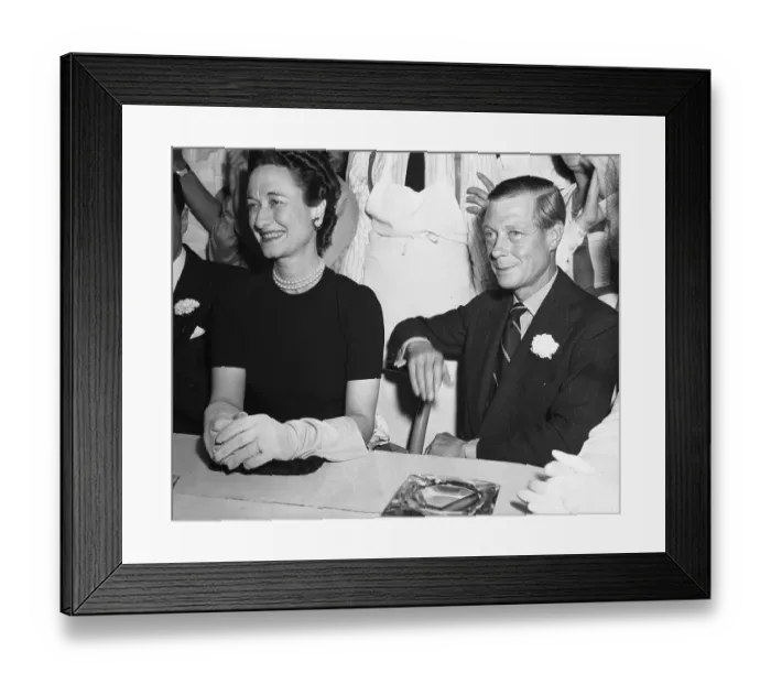 Framed Print : Duke And Duchess Of Windsor Framed Print : Duke And Duchess Of Windsor