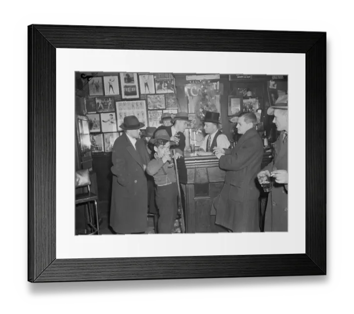 Framed Print : Shorty Drinking His Beer Framed Print : Shorty Drinking His Beer