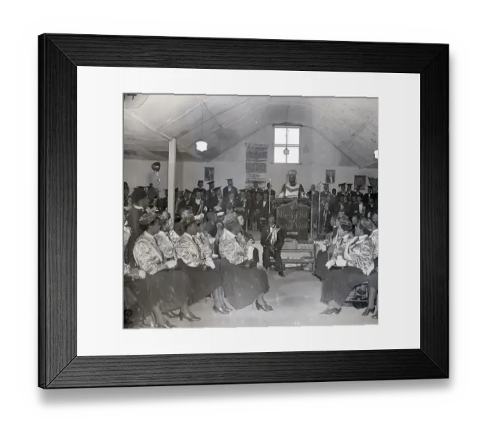 Framed Print : Scene During Passover Services Framed Print : Scene During Passover Services