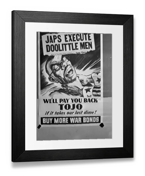 Framed Print : Treasury Department Poster from WWII Framed Print : Treasury Department Poster from WWII