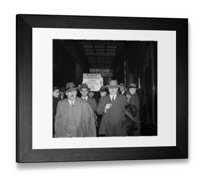 Framed Print : John Lewis Passes Through Picket Line Framed Print : John Lewis Passes Through Picket Line