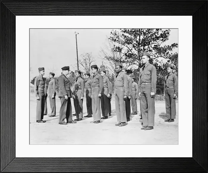 Framed Print : All Black Flight Squad Getting Inspected Framed Print : All Black Flight Squad Getting Inspected