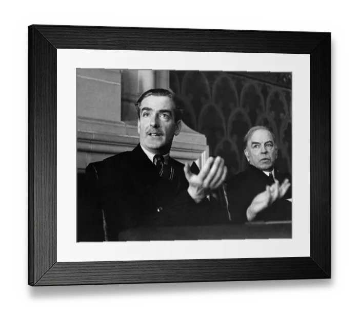 Framed Print : Anthony Eden with W.L. Mackenzie King Framed Print : Anthony Eden with W.L. Mackenzie King