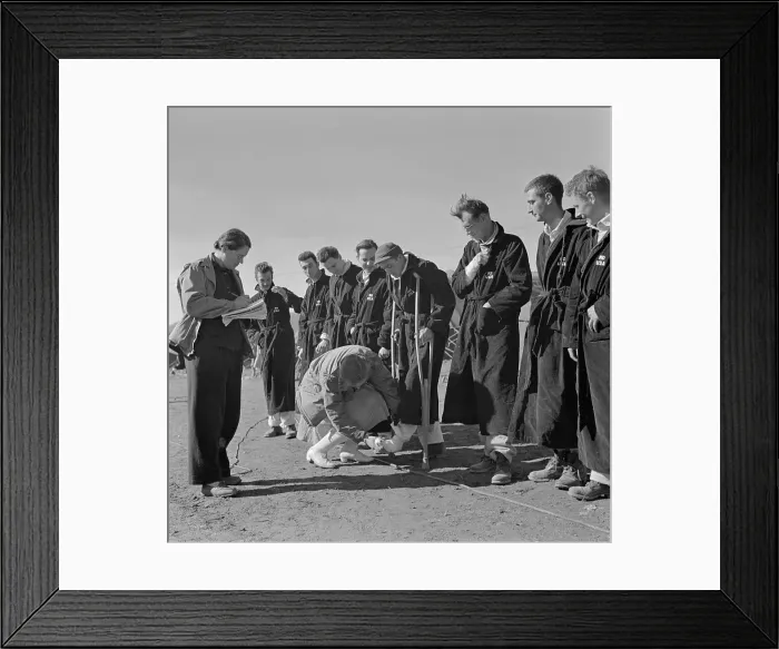 Framed Print : Nurse Checking Bandages of Wounded Soldiers Framed Print : Nurse Checking Bandages of Wounded Soldiers