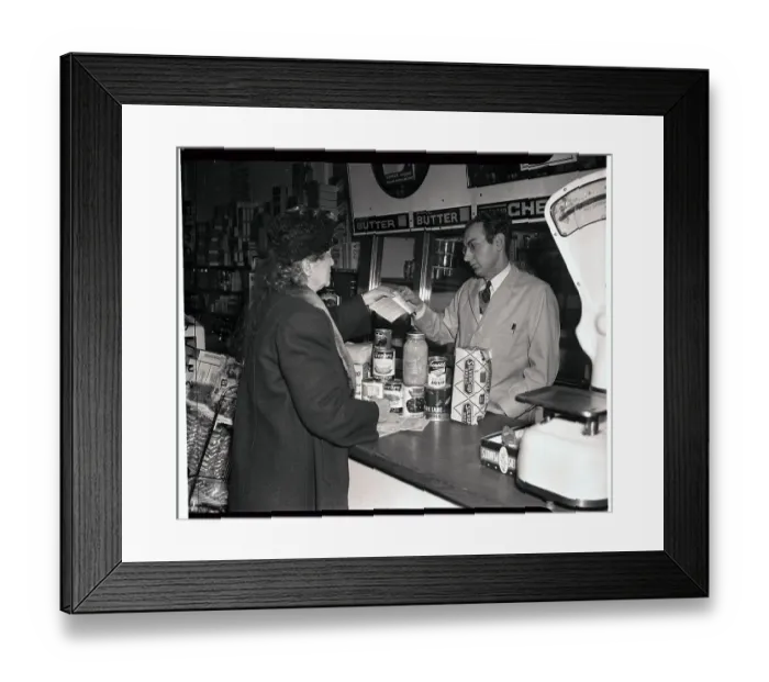 Framed Print : Food Rationing Coupons Framed Print : Food Rationing Coupons